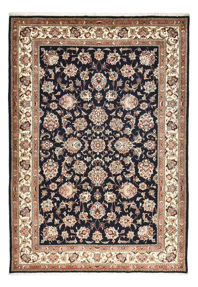 Persisk teppe - klassisk - 307 x 211 cm - mørkeblå