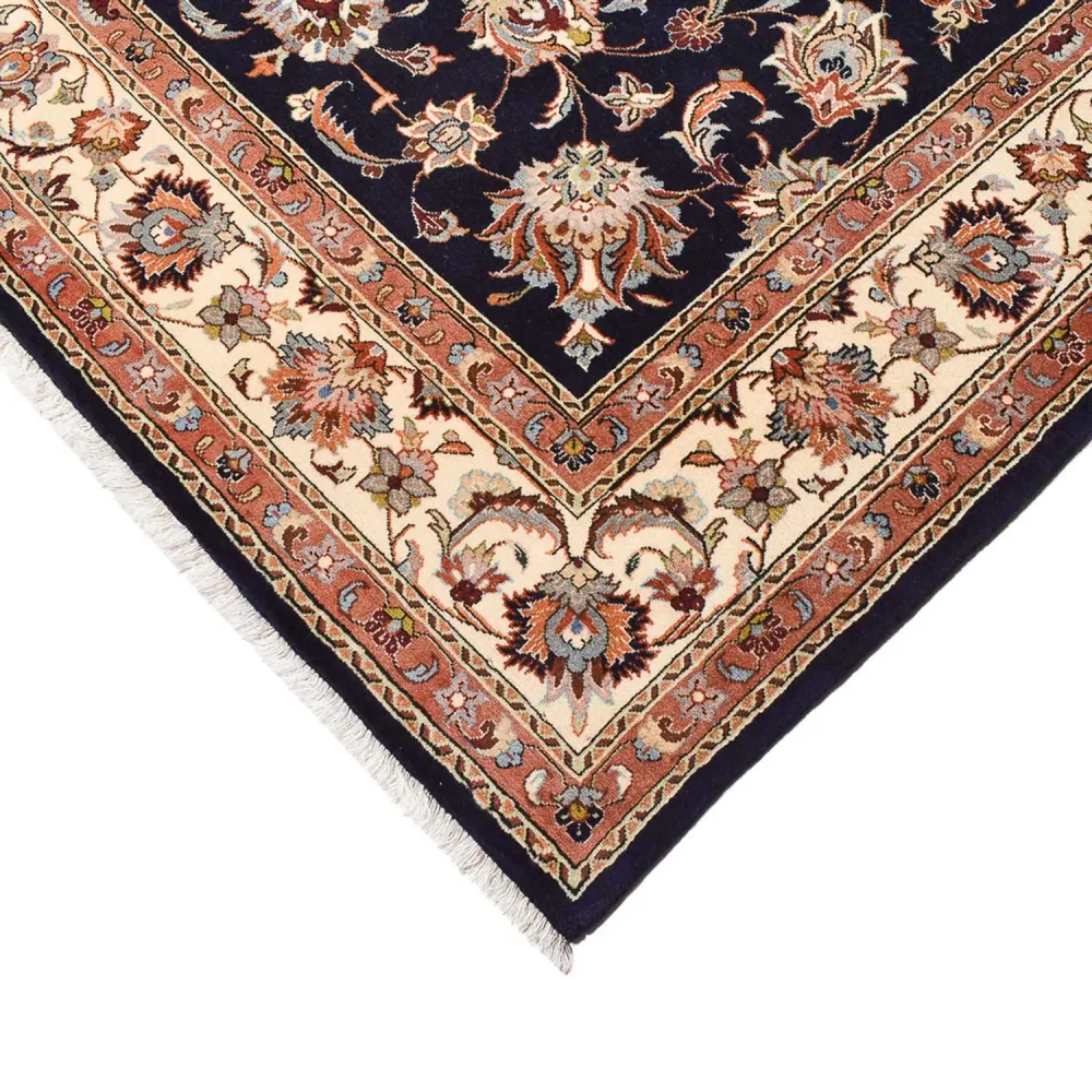 Persisk teppe - klassisk - 307 x 211 cm - mørkeblå