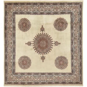 Persisk teppe - klassisk - 307 x 290 cm - beige