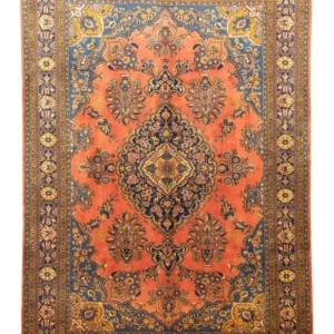 Persisk teppe - klassisk - 310 x 213 cm - oransje