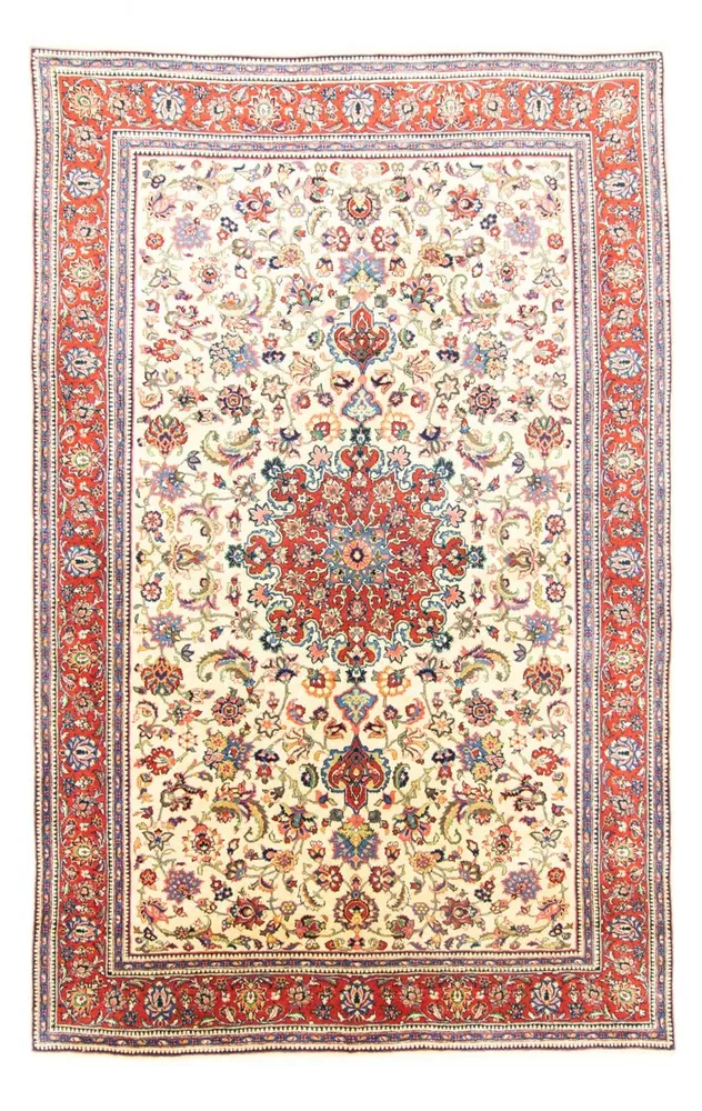 Persisk teppe - klassisk - 312 x 204 cm - beige