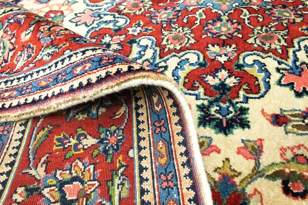 Persisk teppe - klassisk - 312 x 204 cm - beige