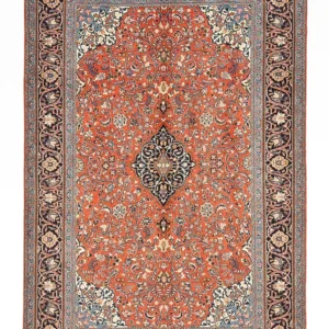 Persisk teppe - klassisk - 312 x 206 cm - lys rød