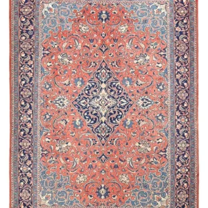 Persisk teppe - klassisk - 316 x 225 cm - lys rød
