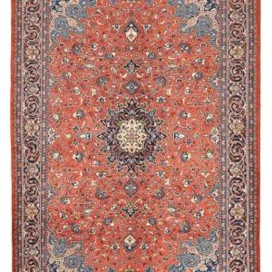 Persisk teppe - klassisk - 317 x 206 cm - lys rød