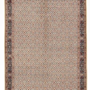 Persisk teppe - klassisk - 317 x 220 cm - lysebrun