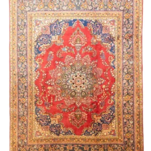 Persisk teppe - klassisk - 321 x 261 cm - oransje