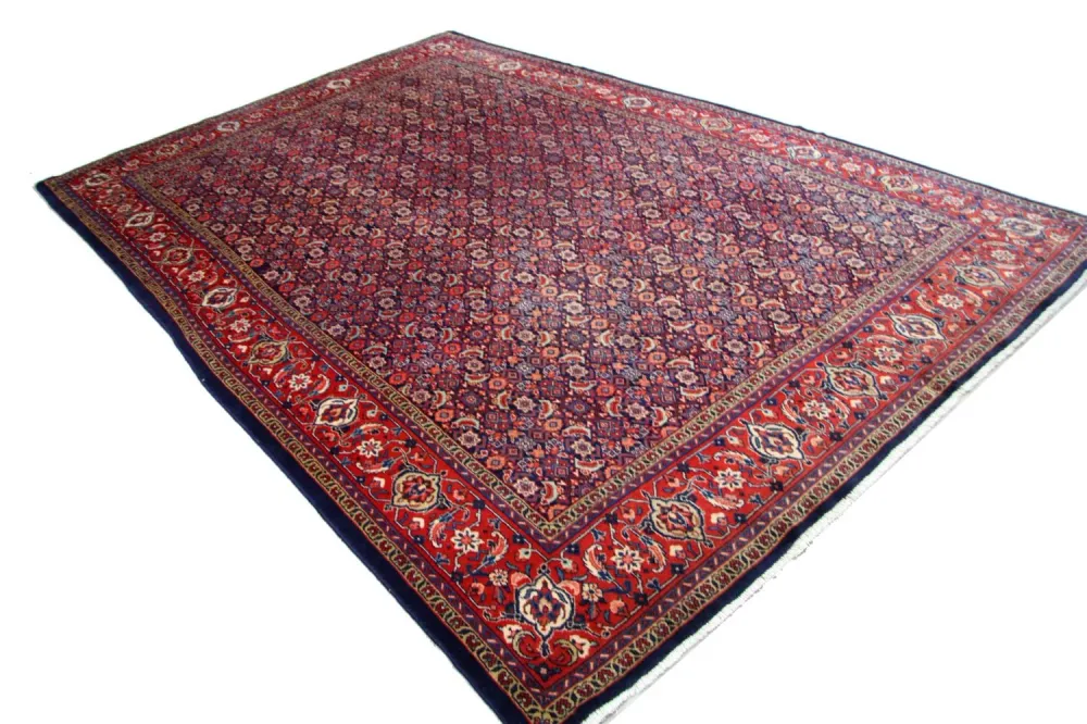 Persisk teppe - klassisk - 322 x 215 cm - blå