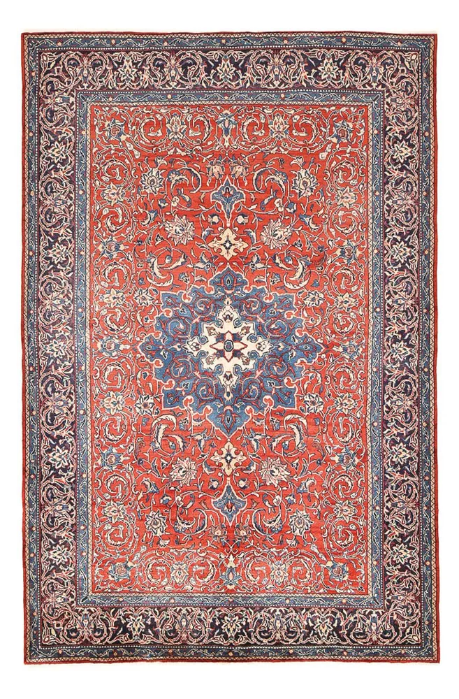 Persisk teppe - klassisk - 325 x 211 cm - lys rød