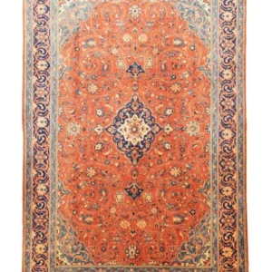 Persisk teppe - klassisk - 326 x 217 cm - oransje