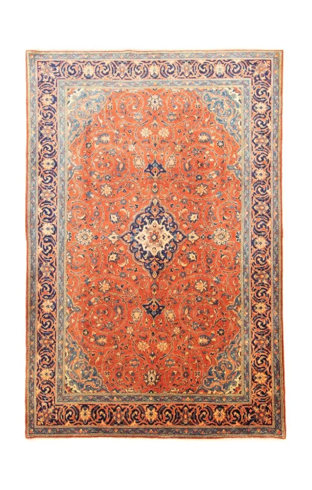 Persisk teppe - klassisk - 326 x 217 cm - oransje