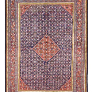 Persisk teppe - klassisk - 326 x 227 cm - lilla