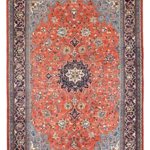 Persisk teppe - klassisk - 327 x 214 cm - lys rød