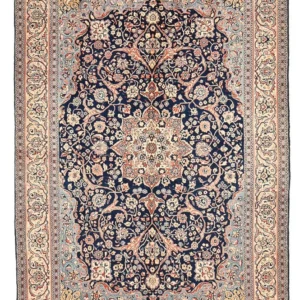 Persisk teppe - klassisk - 334 x 215 cm - flerfarget
