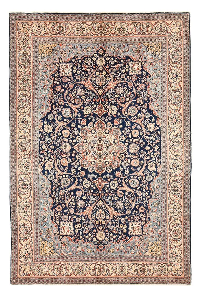 Persisk teppe - klassisk - 334 x 215 cm - flerfarget