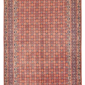Persisk teppe - klassisk - 335 x 202 cm - lys rød