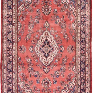 Persisk teppe - klassisk - 335 x 215 cm - lys rød