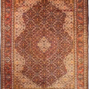 Persisk teppe - klassisk - 337 x 210 cm - mørkeblå