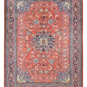 Persisk teppe - klassisk - 337 x 245 cm - lys rød