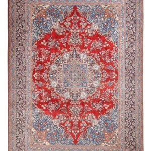 Persisk teppe - klassisk - 339 x 243 cm - rød