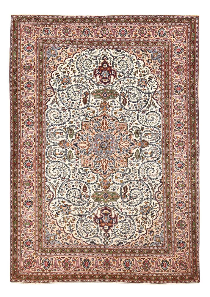 Persisk teppe - klassisk - 340 x 237 cm - sand