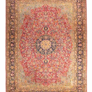 Persisk teppe - klassisk - 340 x 243 cm - rød