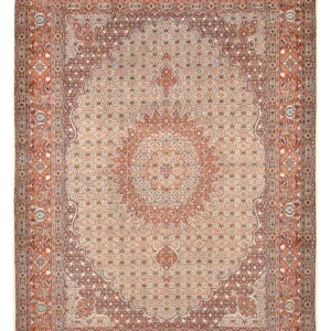 Persisk teppe - klassisk - 341 x 244 cm - laks