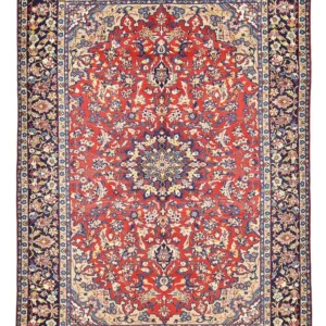 Persisk teppe - klassisk - 343 x 245 cm - rød