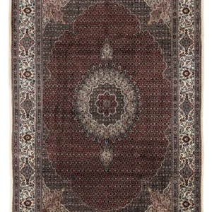 Persisk teppe - klassisk - 344 x 245 cm - mørk rød