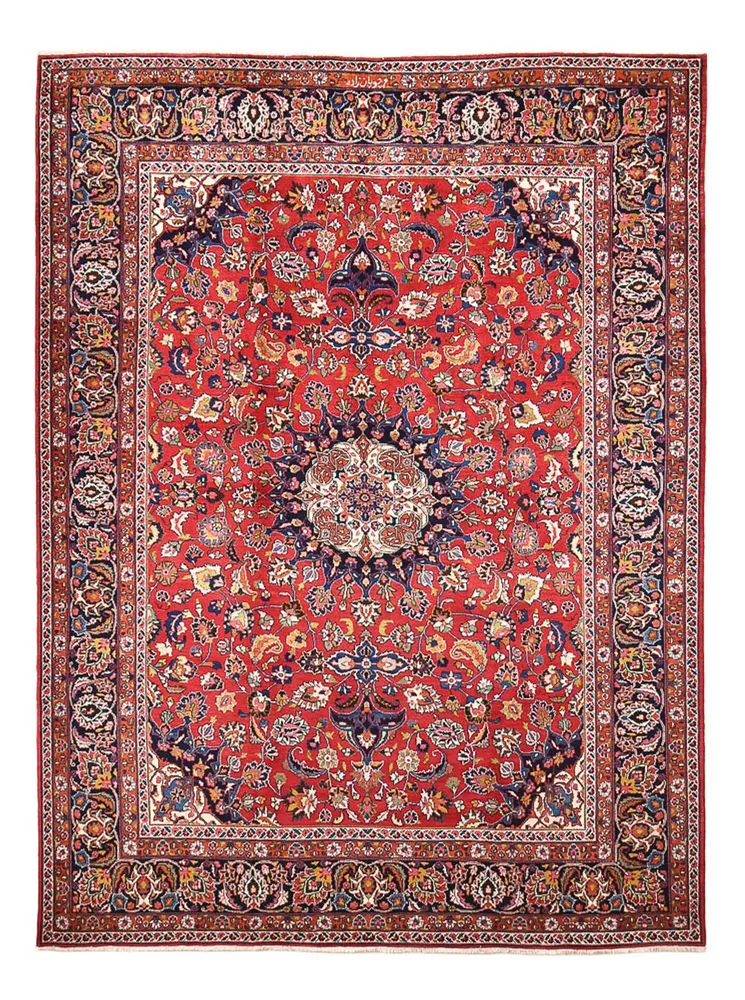 Persisk teppe - klassisk - 344 x 252 cm - rød