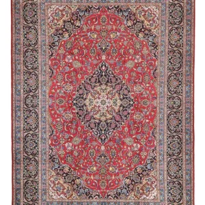 Persisk teppe - klassisk - 345 x 238 cm - rød
