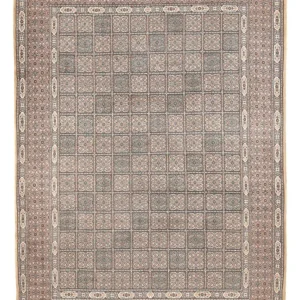 Persisk teppe - klassisk - 346 x 246 cm - lysebrun