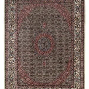 Persisk teppe - klassisk - 347 x 252 cm - lys mocca