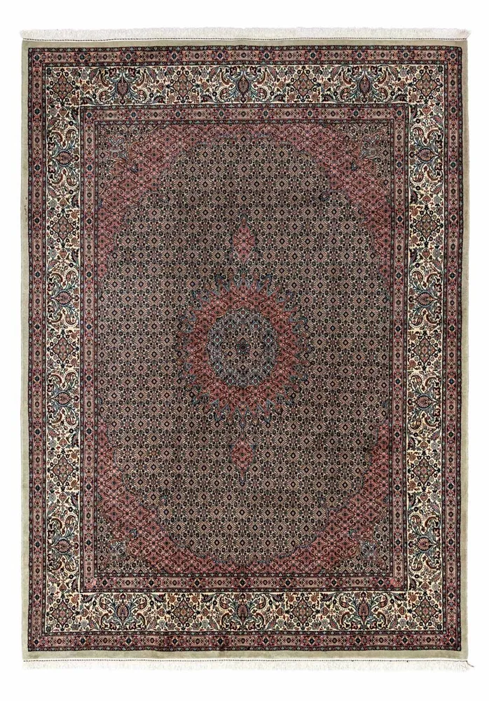 Persisk teppe - klassisk - 347 x 252 cm - lys mocca