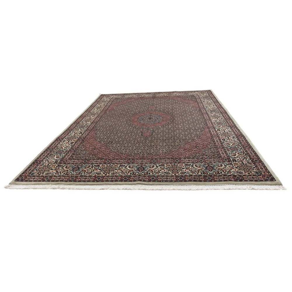 Persisk teppe - klassisk - 347 x 252 cm - lys mocca