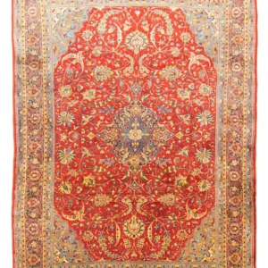 Persisk teppe - klassisk - 348 x 250 cm - oransje
