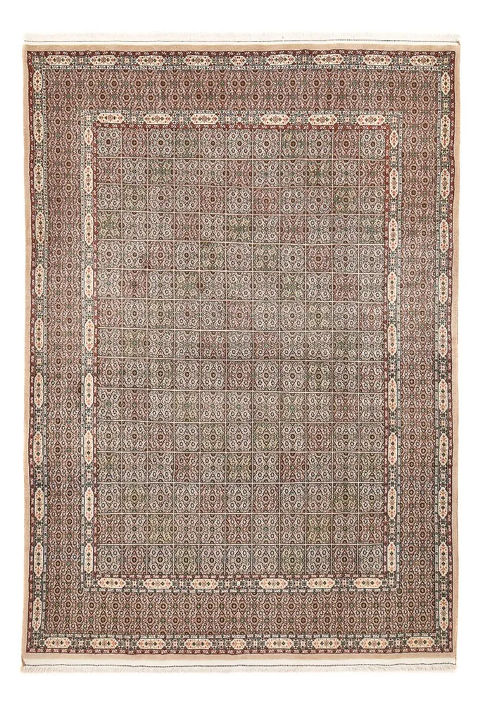Persisk teppe - klassisk - 349 x 239 cm - lysebrun