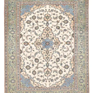 Persisk teppe - klassisk - 349 x 255 cm - krem