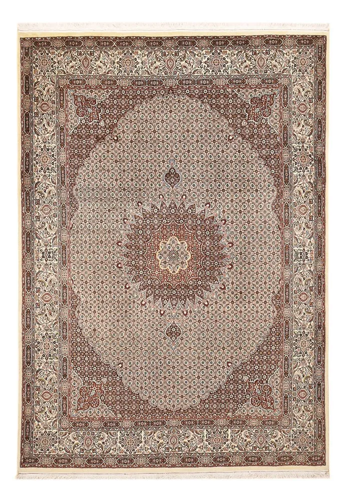 Persisk teppe - klassisk - 350 x 242 cm - lysebrun