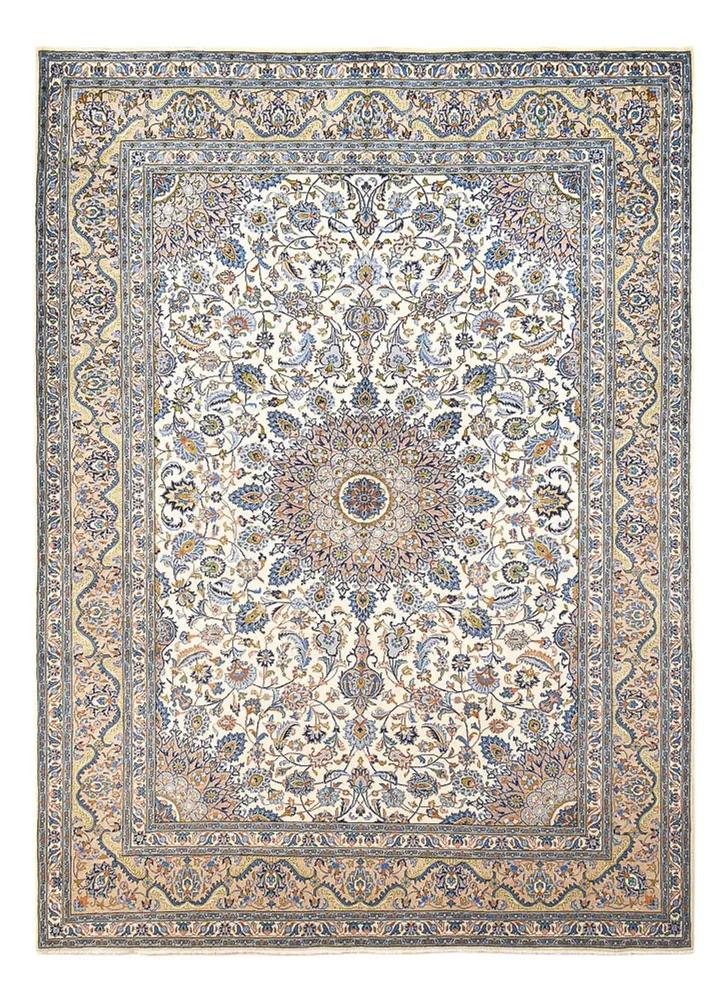 Persisk teppe - klassisk - 351 x 248 cm - sand