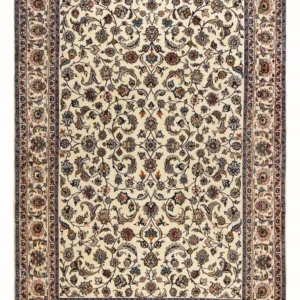 Persisk teppe - klassisk - 352 x 248 cm - lys beige