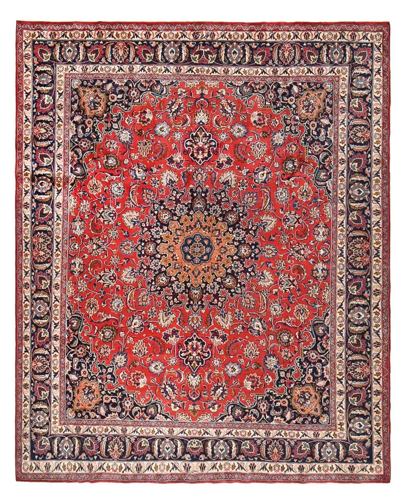 Persisk teppe - klassisk - 358 x 294 cm - rød