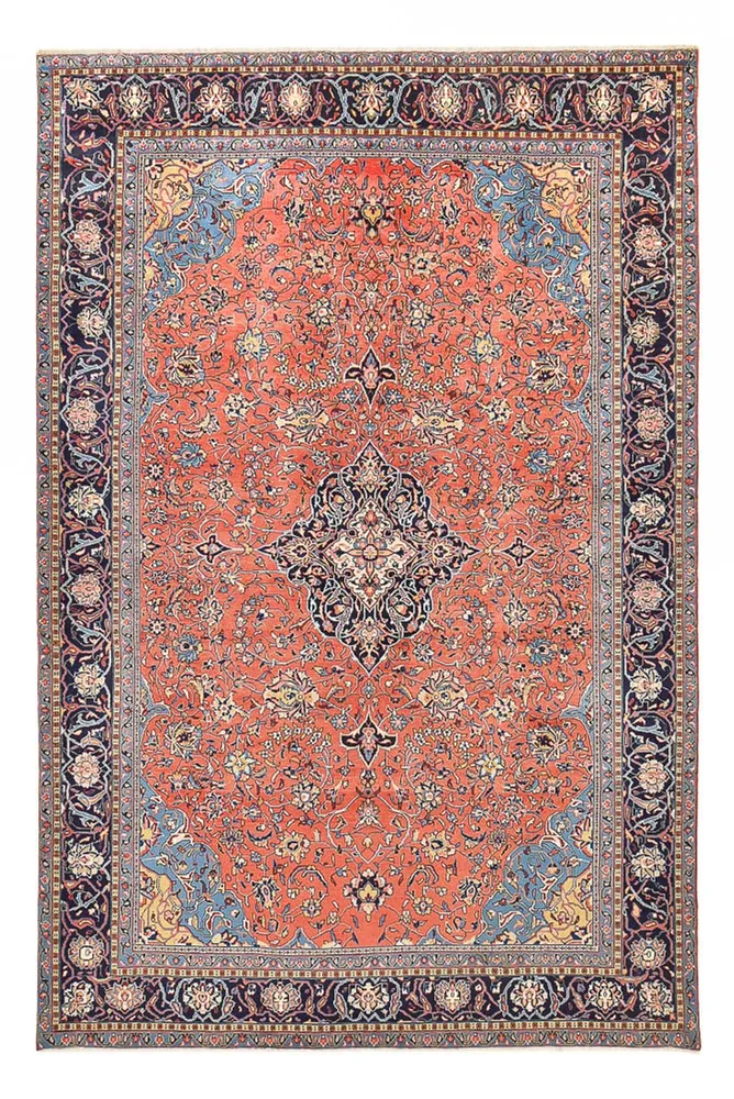 Persisk teppe - klassisk - 365 x 236 cm - lys rød