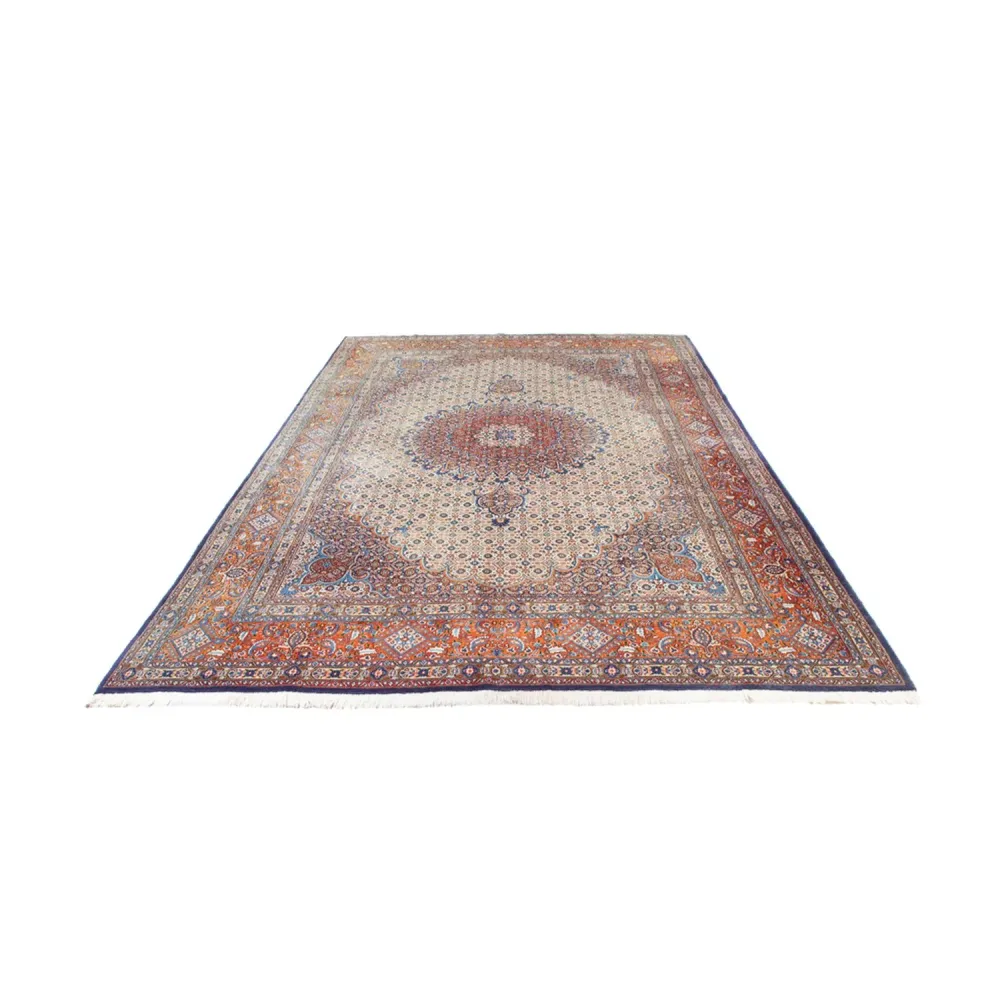 Persisk teppe - klassisk - 370 x 255 cm - mørk beige