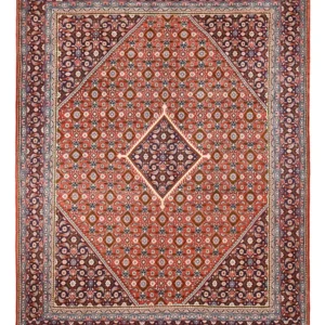 Persisk teppe - klassisk - 390 x 293 cm - rust