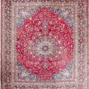 Persisk teppe - klassisk - 396 x 298 cm - rød