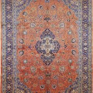 Persisk teppe - klassisk - 397 x 291 cm - rød