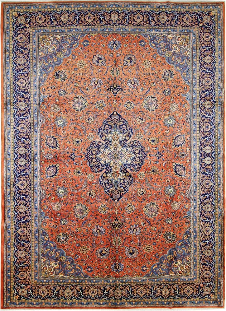 Persisk teppe - klassisk - 397 x 291 cm - rød