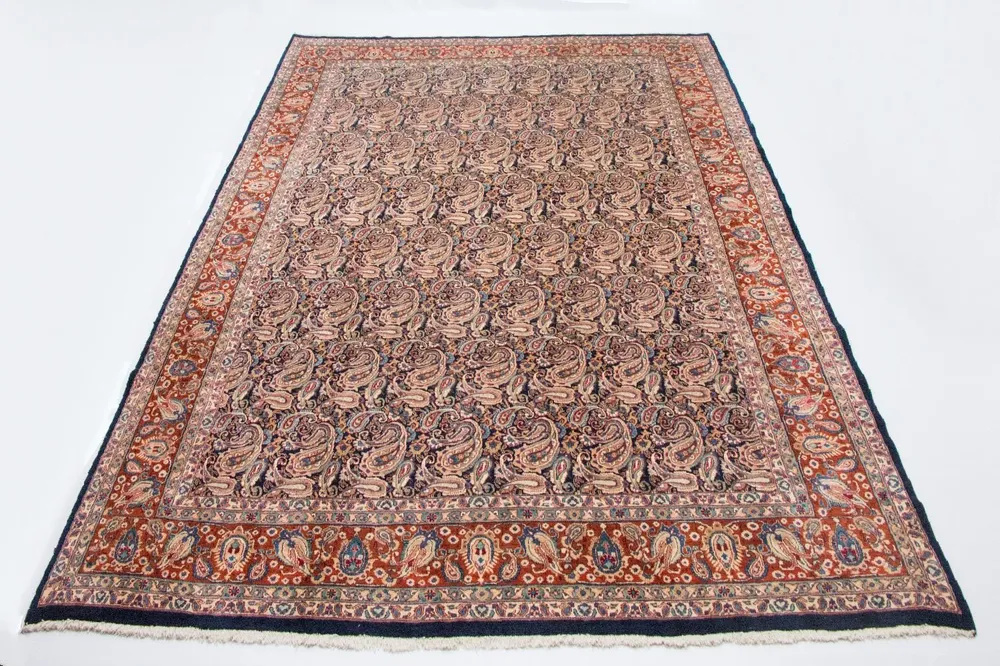 Persisk teppe - klassisk - 397 x 294 cm - flerfarget