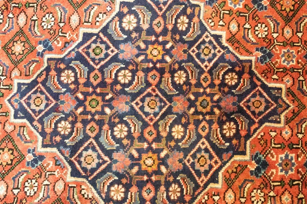 Persisk teppe - klassisk - 397 x 295 cm - brun